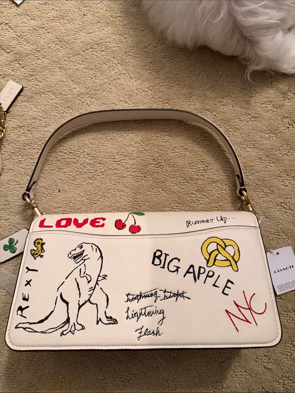 Coach sketch print tabby 26 shoulder bag - Picture 3 of 6